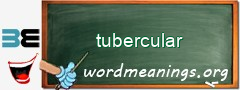 WordMeaning blackboard for tubercular